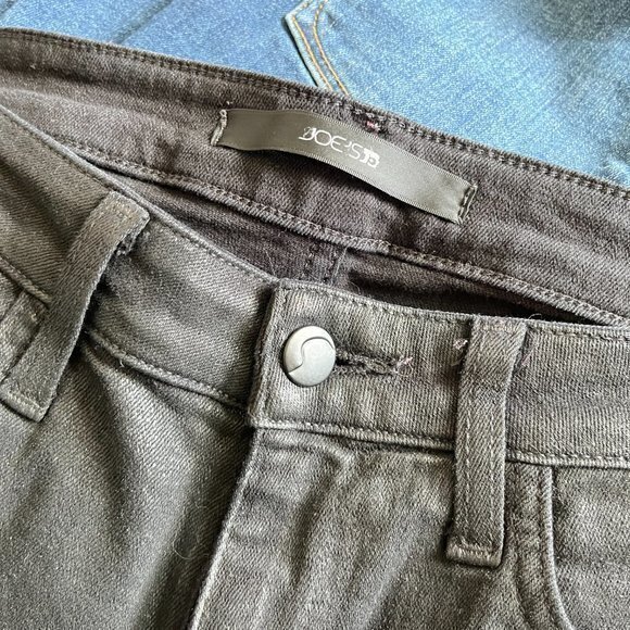 Joe's Jeans The Skinny Coated Black Skinny Jeans TD89705252 Mid Rise Size 29‎ - Picture 7 of 9